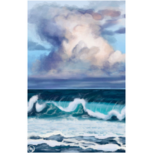 Load image into Gallery viewer, Beach study, digital illustration Professional Art Prints

