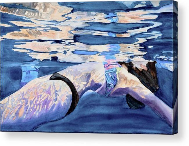 Floating Away - Acrylic Print