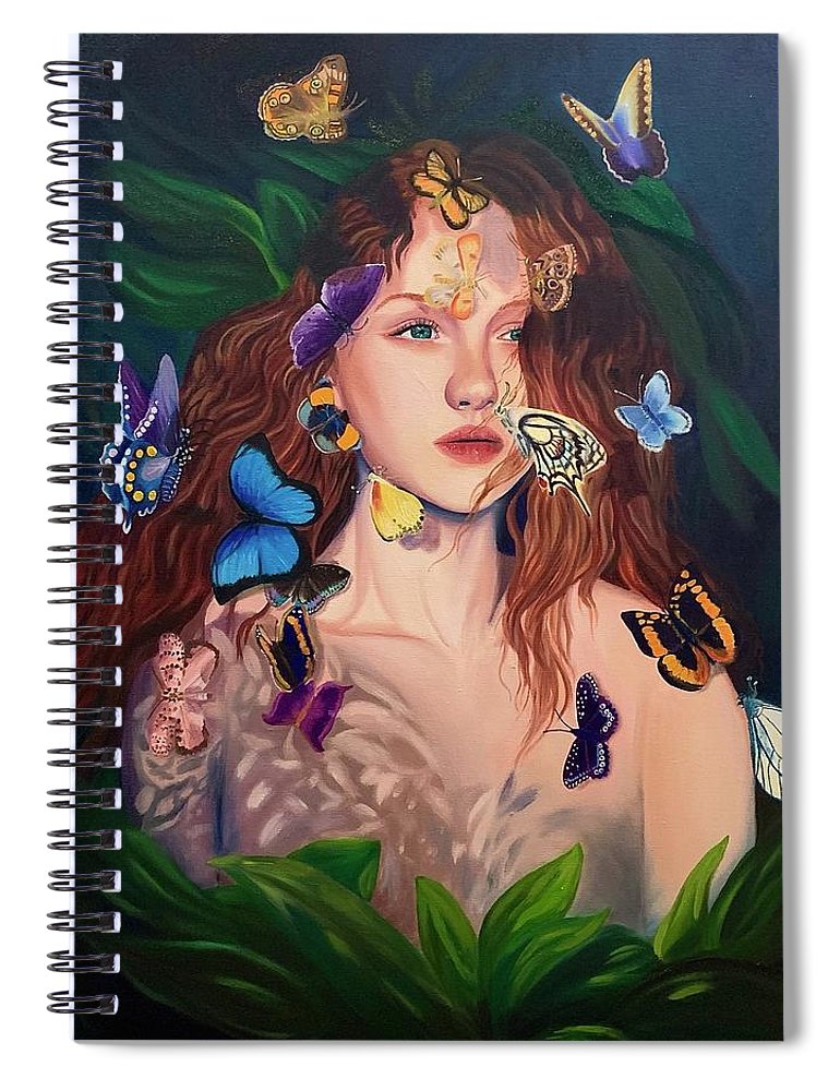 Le Papillion de sang d'or - Spiral Notebook