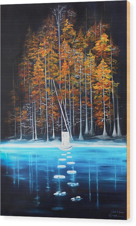 The Broken Path - Wood Print