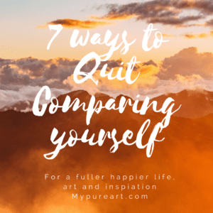 7 ways to quit comparing yourself