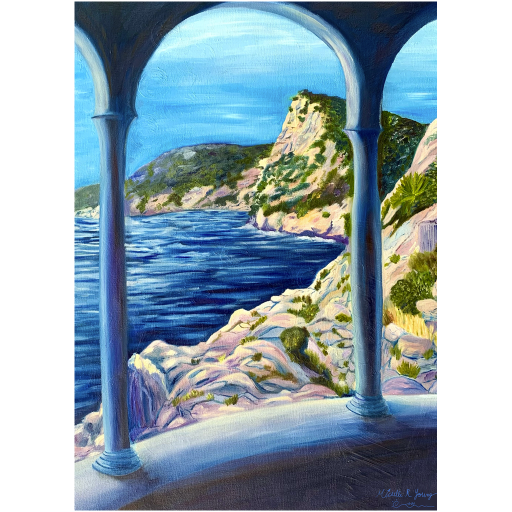 A Balcony View Professional Prints