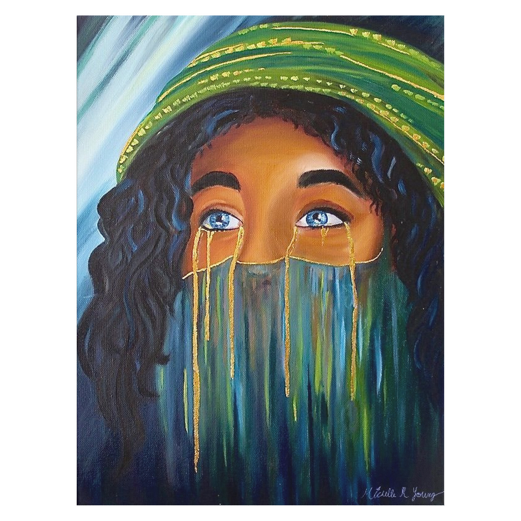 Tears of Gold Canvas Wraps