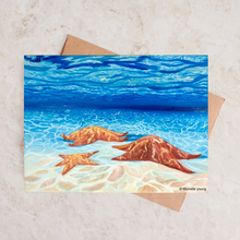 Load image into Gallery viewer, Starfish painting Canvas Wraps

