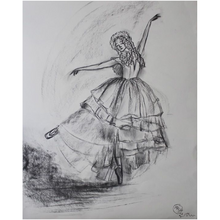 Load image into Gallery viewer, Ballerina Sketch Professional Prints
