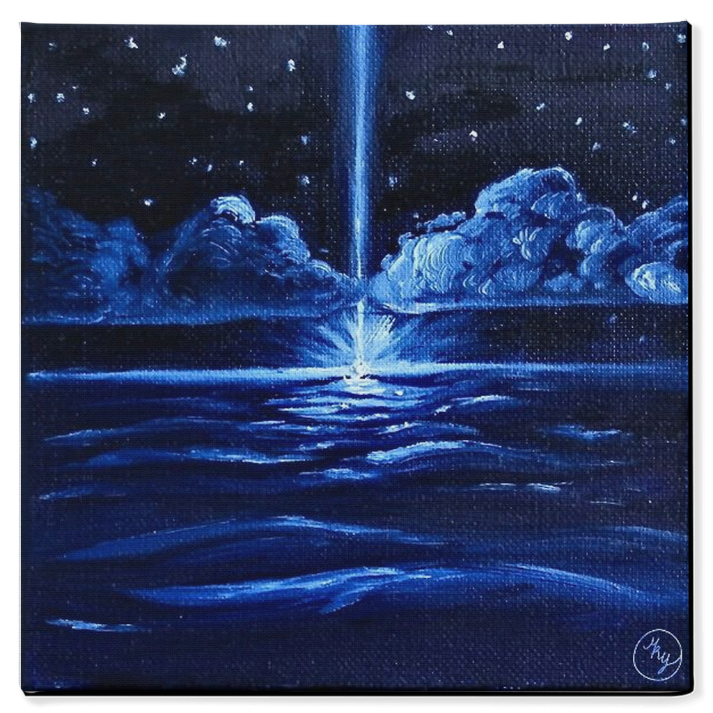 Falling Star Canvas Wraps
