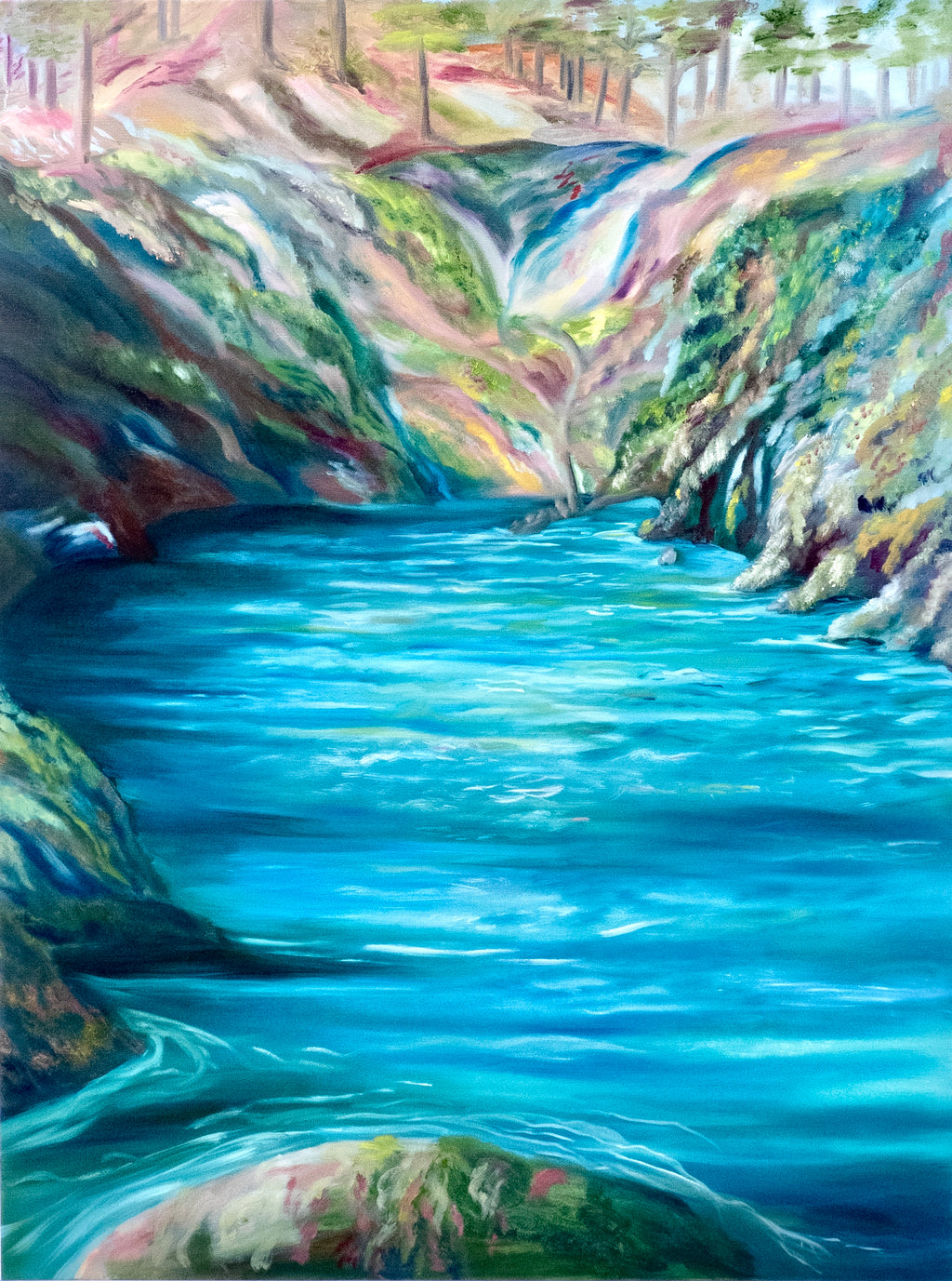 Hidden Paradise Original Canvas Art