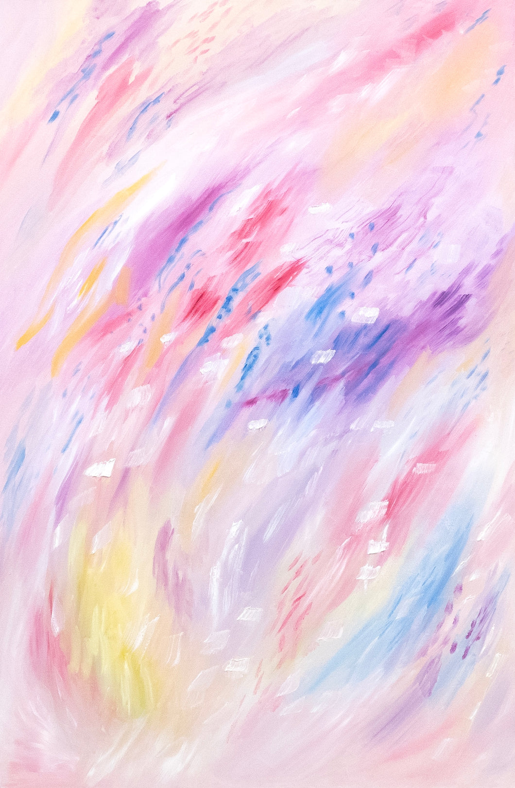 Pink Abstract Dream - Canvas Print