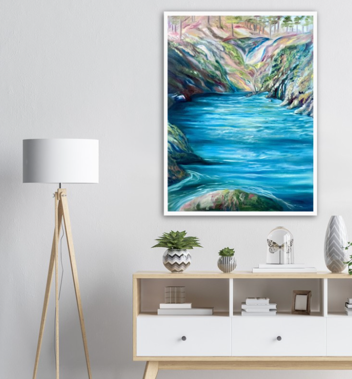 Hidden Paradise Original Canvas Art