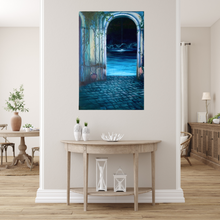 Load image into Gallery viewer, Guiding star original Canvas art
