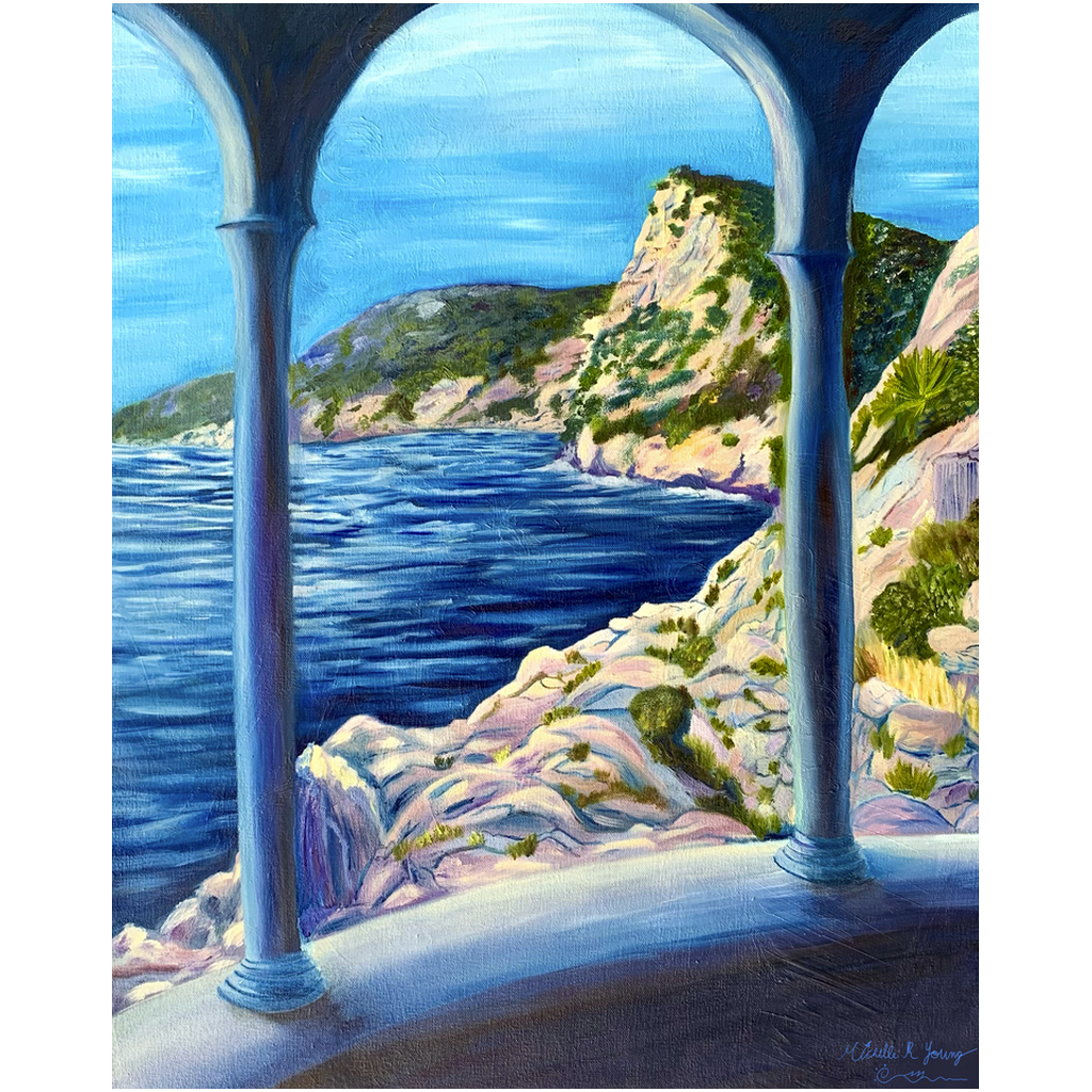 A Balcony View Professional Prints