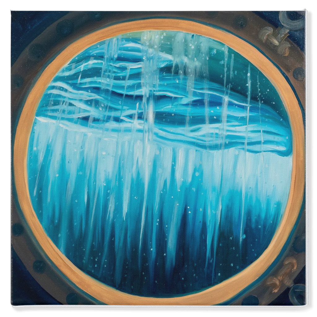 Ocean Porthole Canvas Wraps