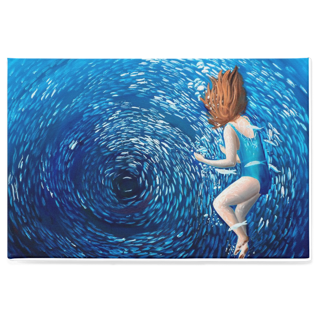 Eye of the sea Canvas Wraps