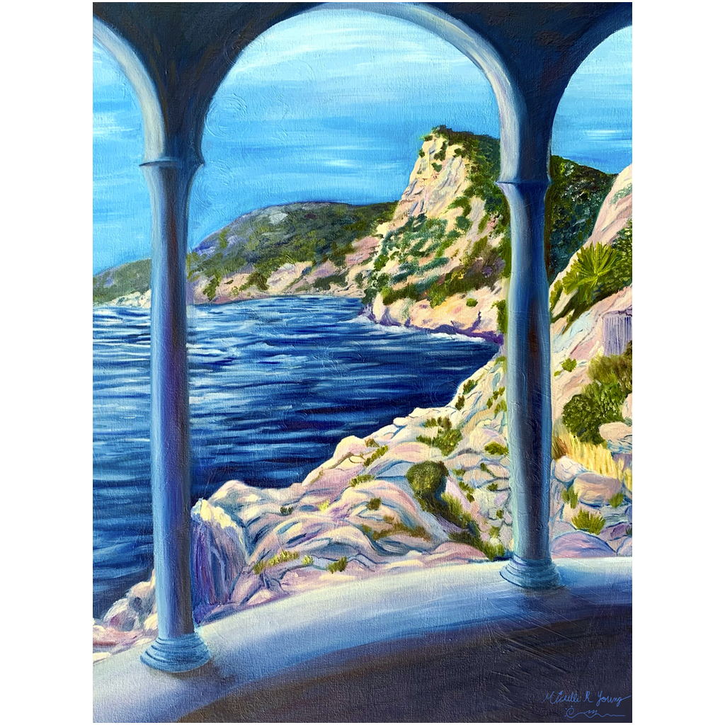 A Balcony View Professional Prints