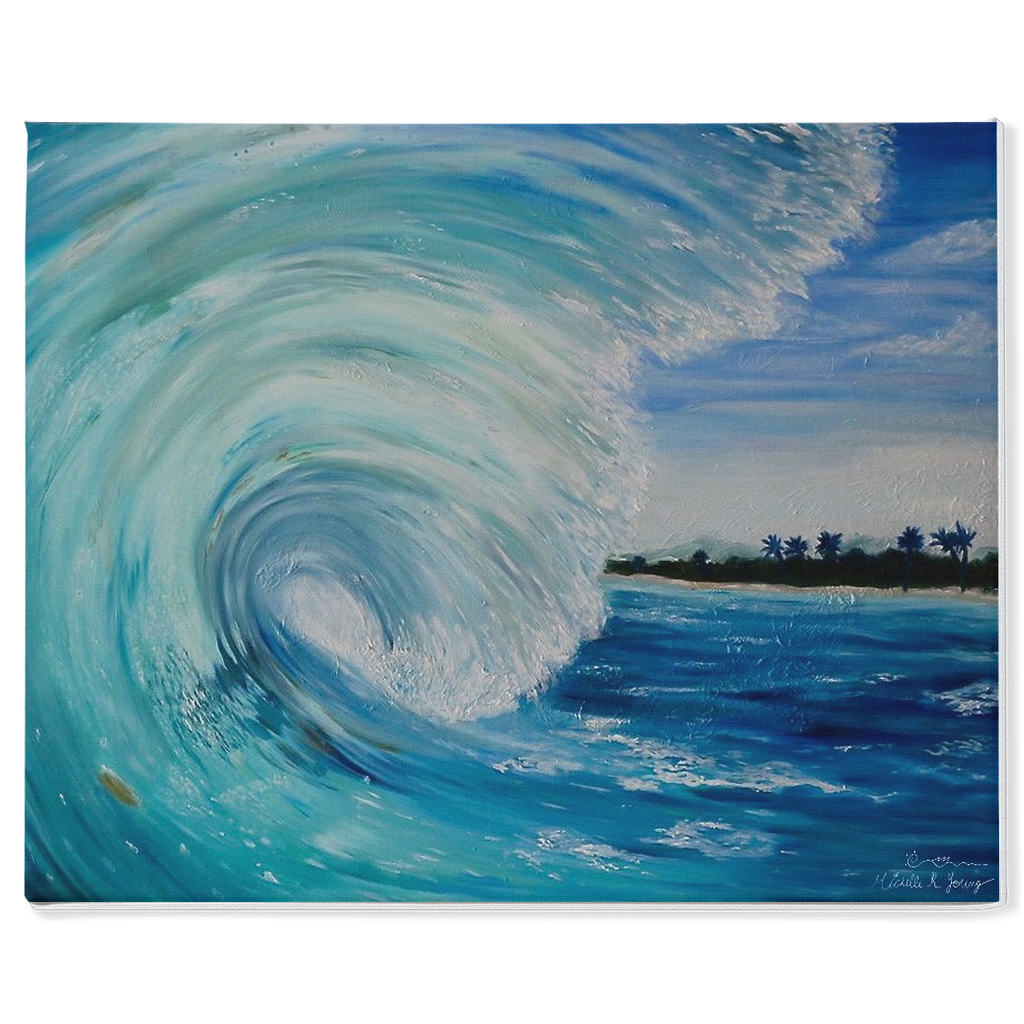 Big Wave Canvas Wraps
