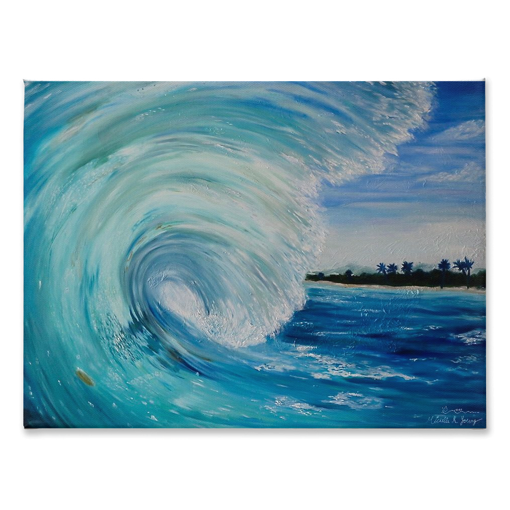 Big Wave Canvas Wraps