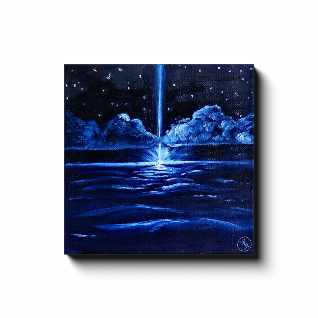 Falling Star Canvas Wraps