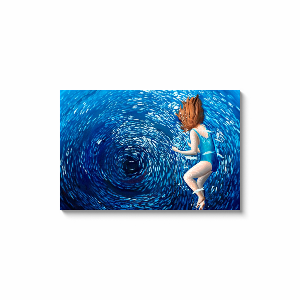 Eye of the sea Canvas Wraps