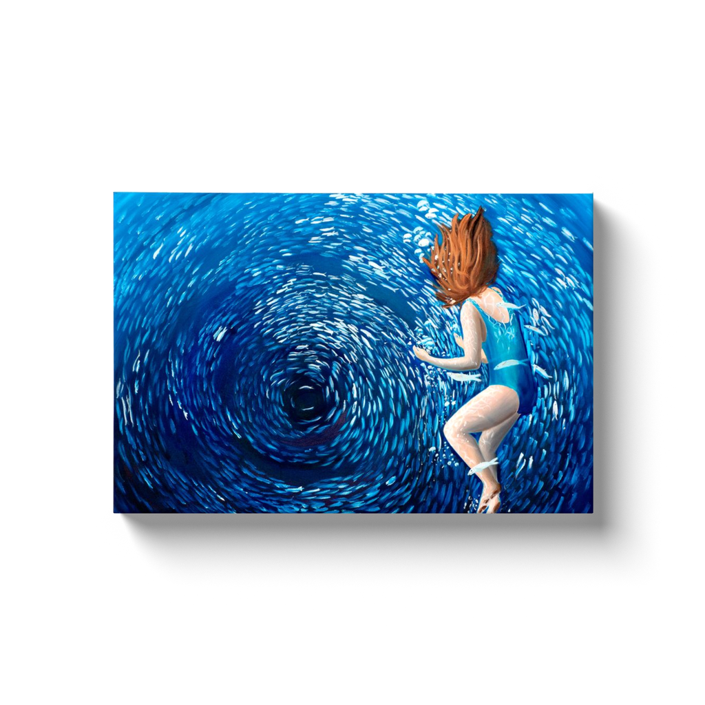 Eye of the sea Canvas Wraps