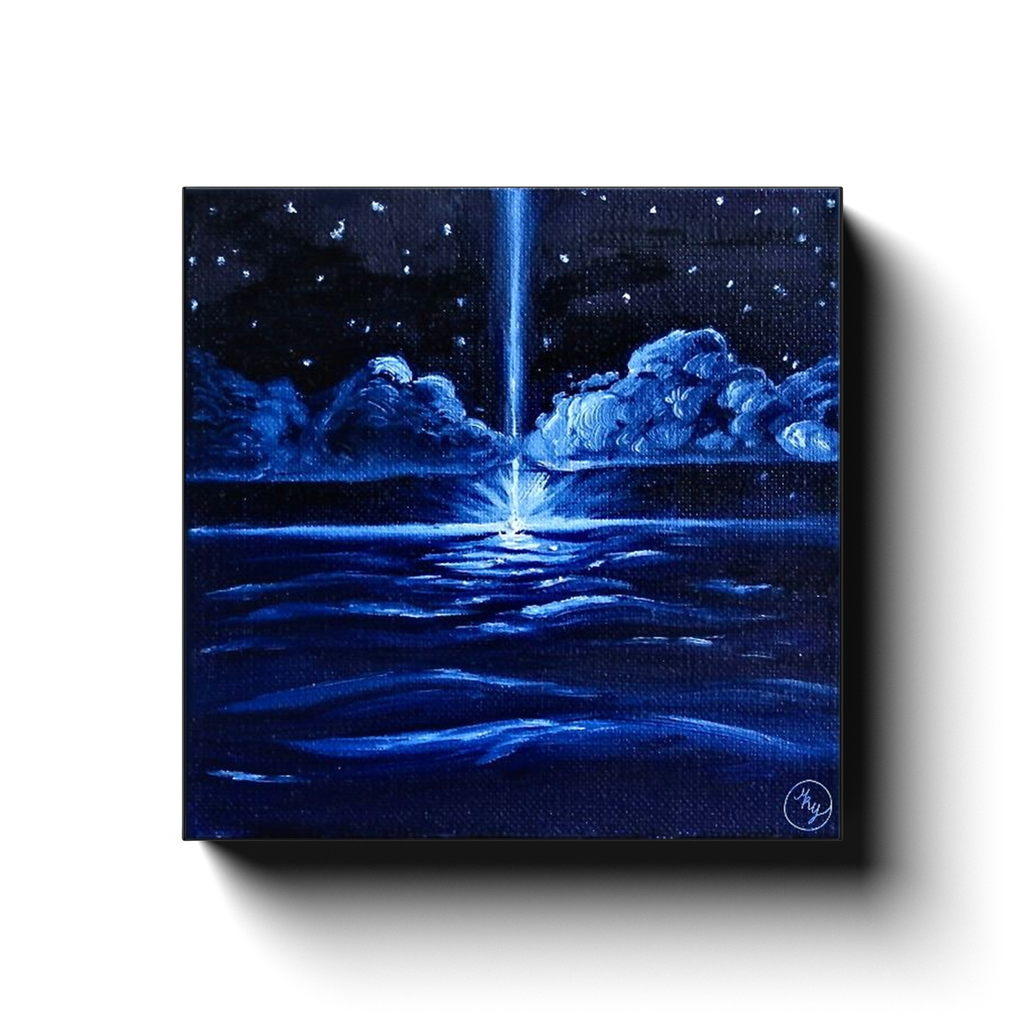 Falling Star Canvas Wraps