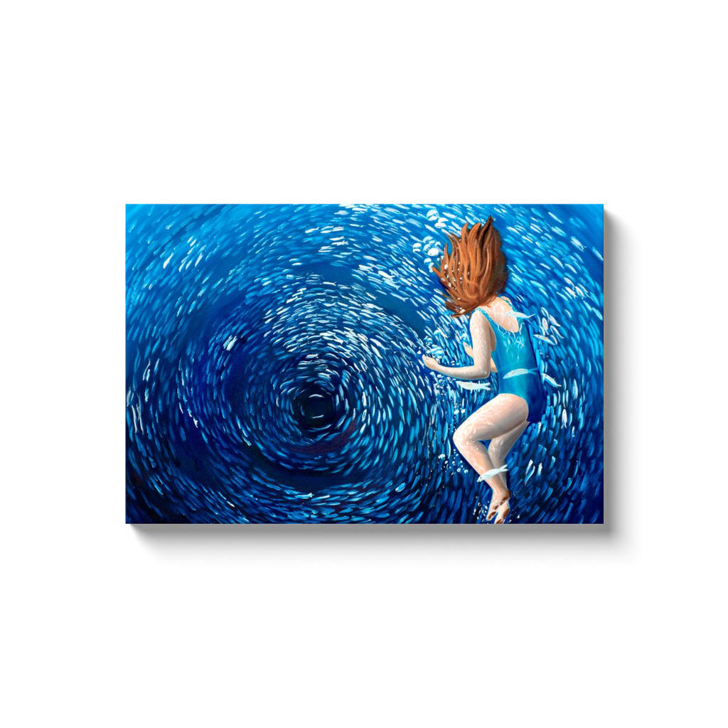 Eye of the sea Canvas Wraps