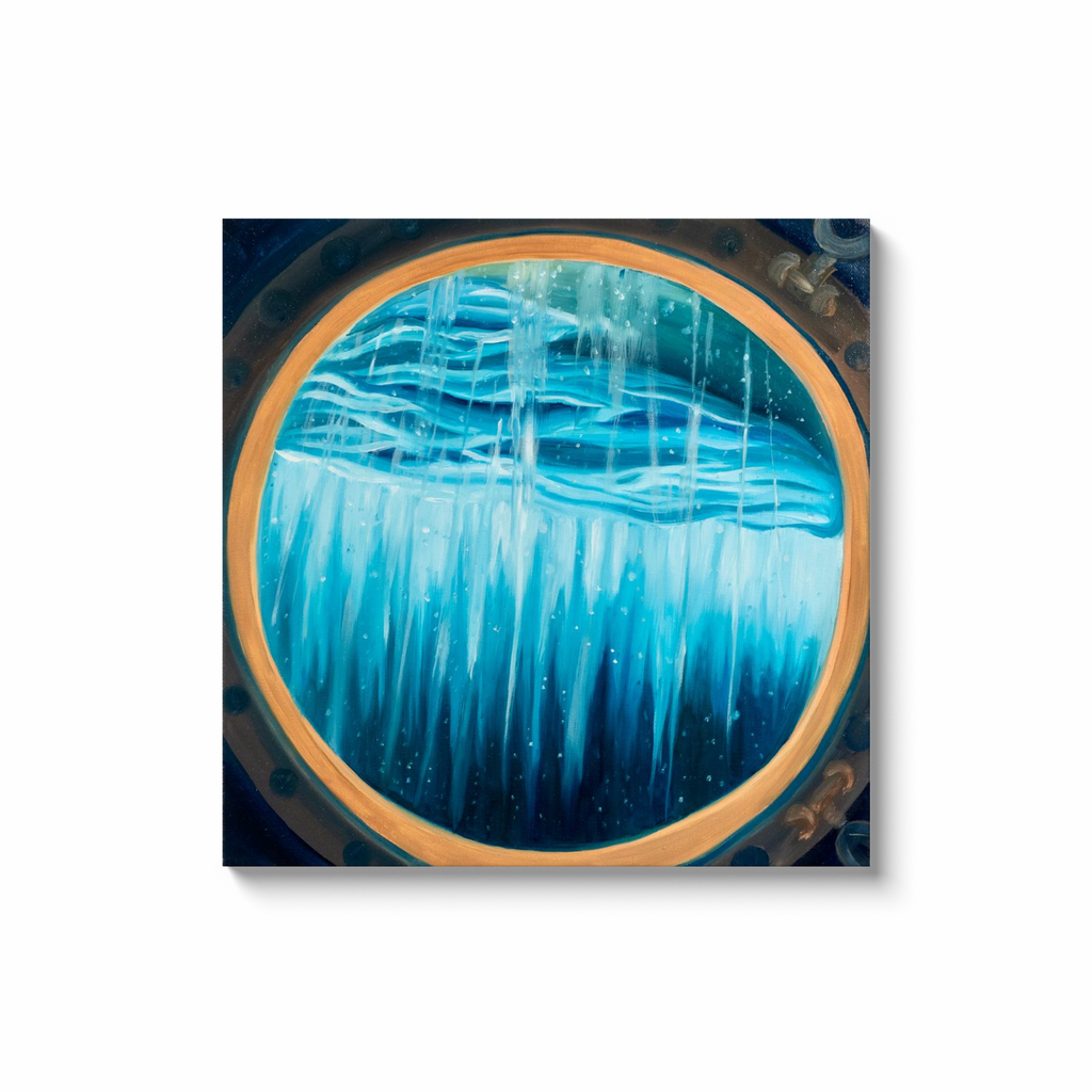 Ocean Porthole Canvas Wraps