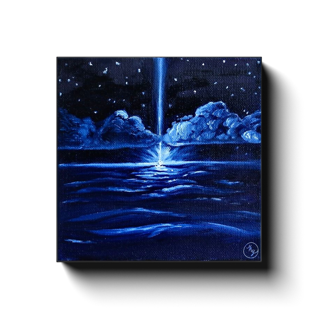 Falling Star Canvas Wraps