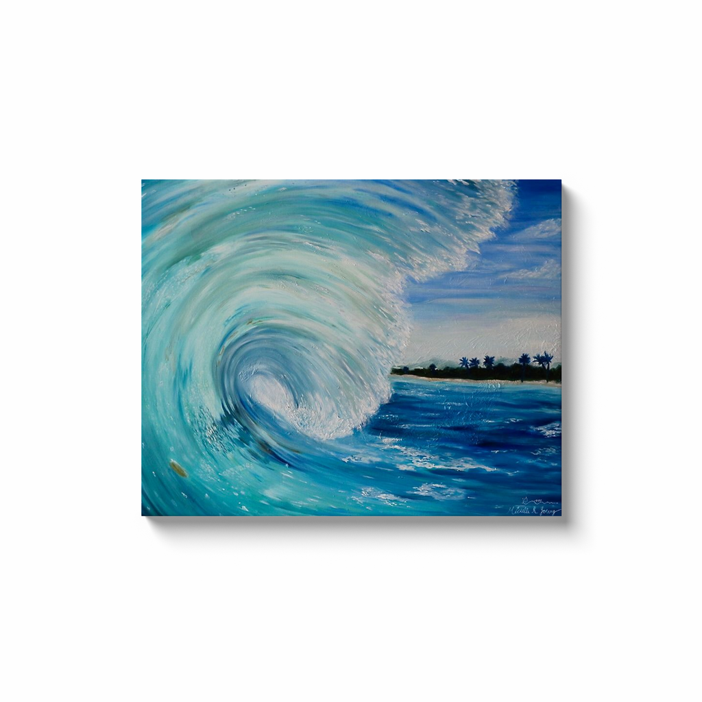 Big Wave Canvas Wraps