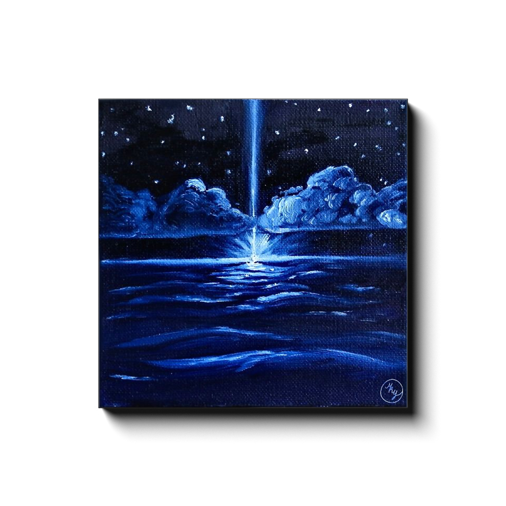 Falling Star Canvas Wraps