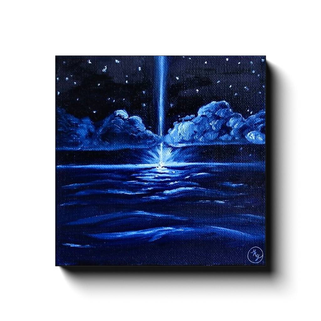 Falling Star Canvas Wraps