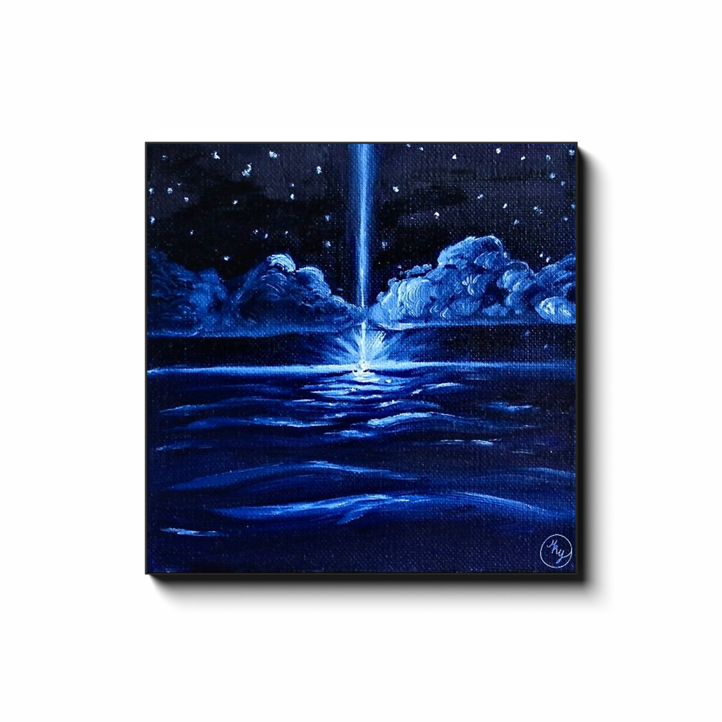 Falling Star Canvas Wraps