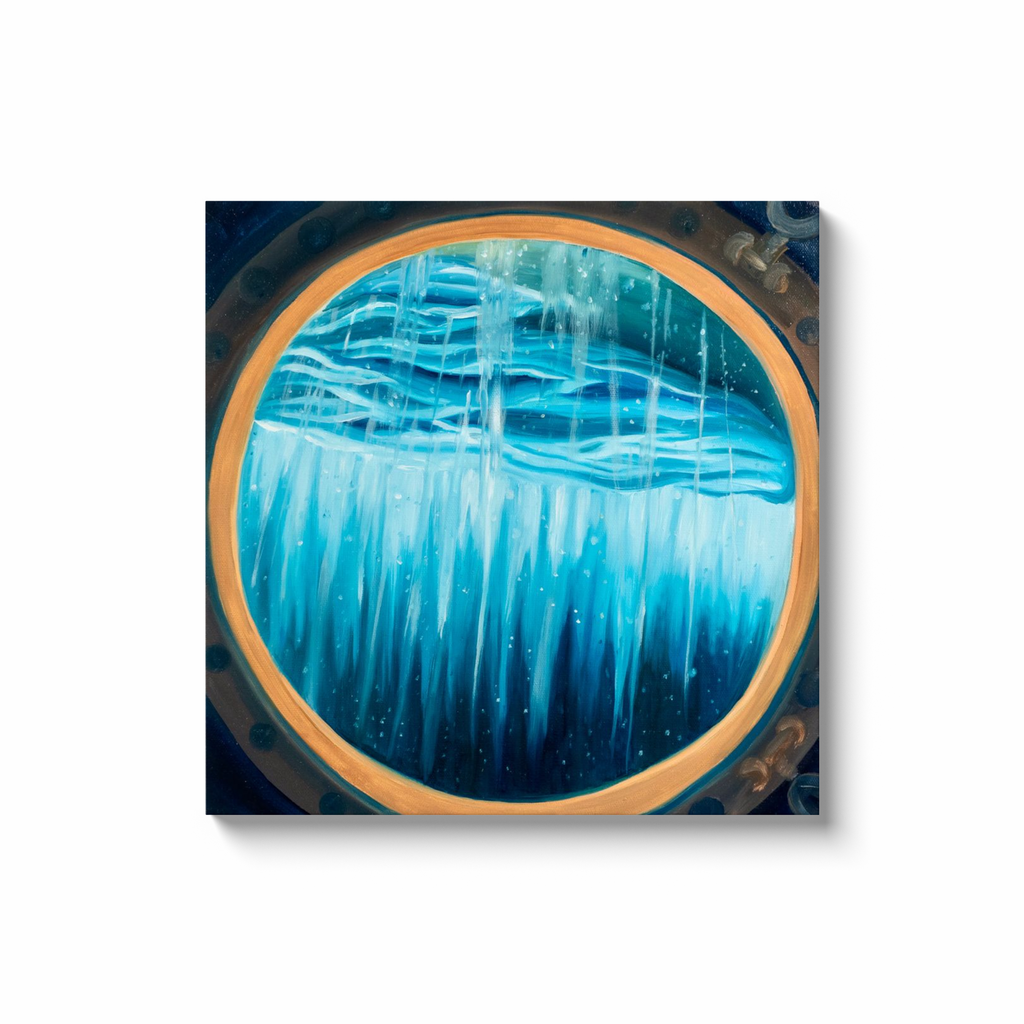Ocean Porthole Canvas Wraps
