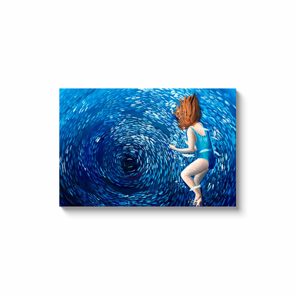 Eye of the sea Canvas Wraps