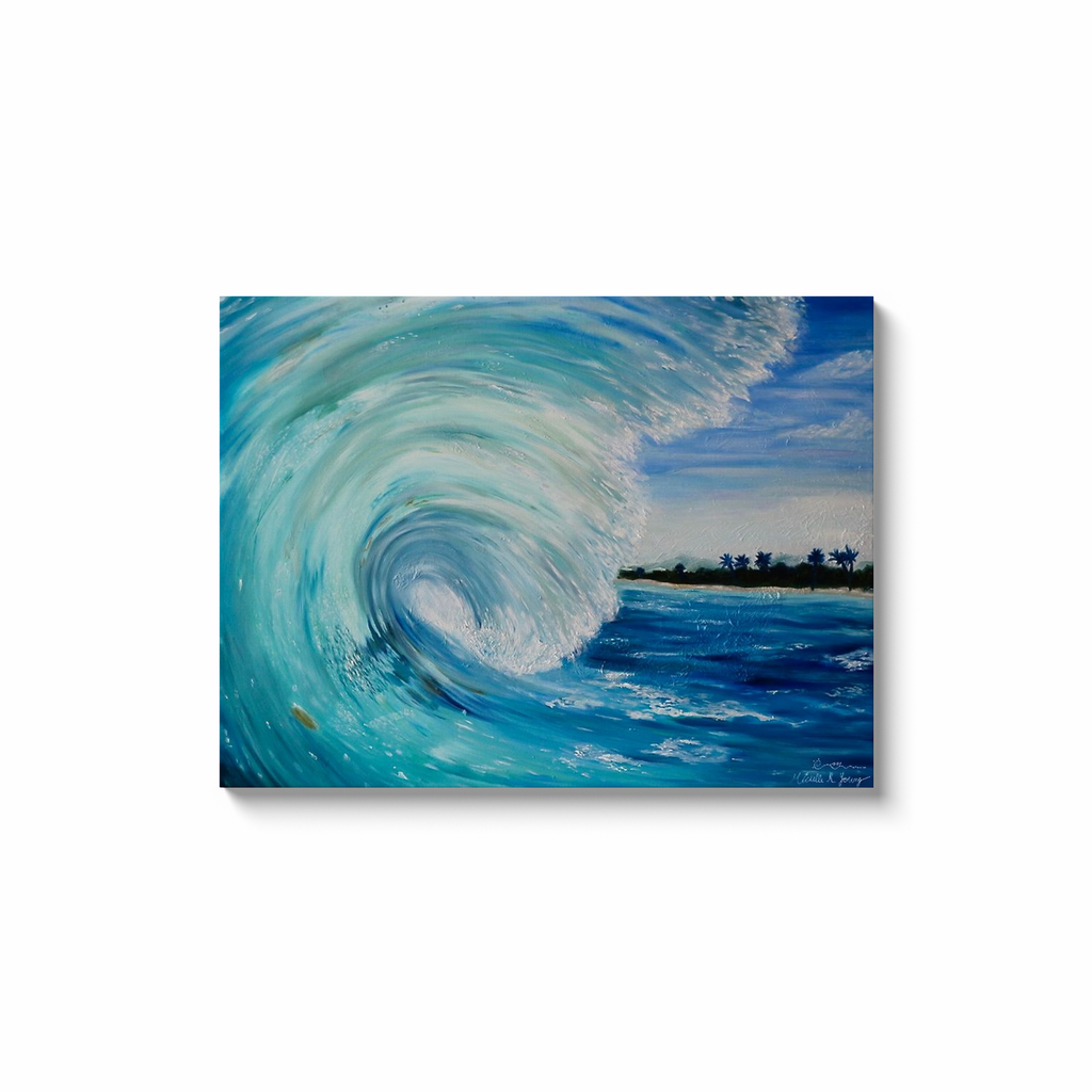 Big Wave Canvas Wraps