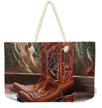 Load image into Gallery viewer, Posing boots - Weekender Tote Bag
