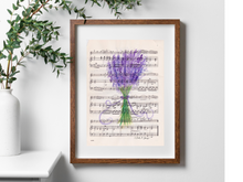 Load image into Gallery viewer, Lavender bouquet Sheet Music
