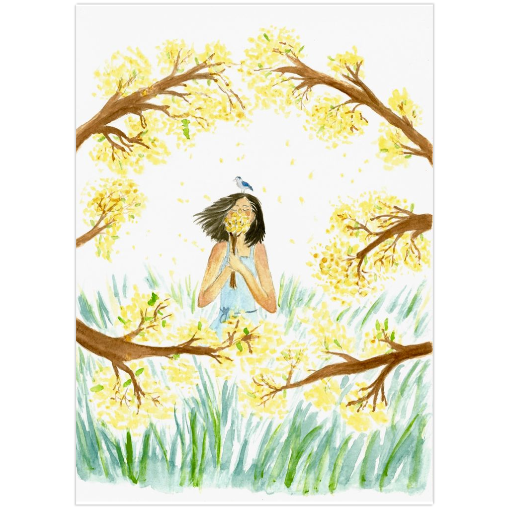 Golden Peace art print