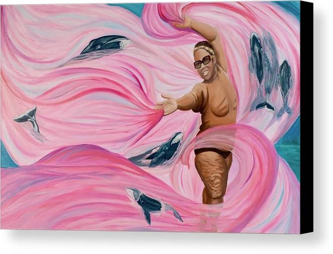 Breast Cancer Warrior - Canvas Print