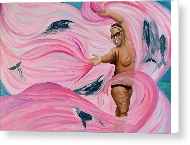 Breast Cancer Warrior - Canvas Print