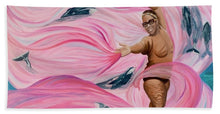 Load image into Gallery viewer, Breast Cancer Warrior - Bath Towel
