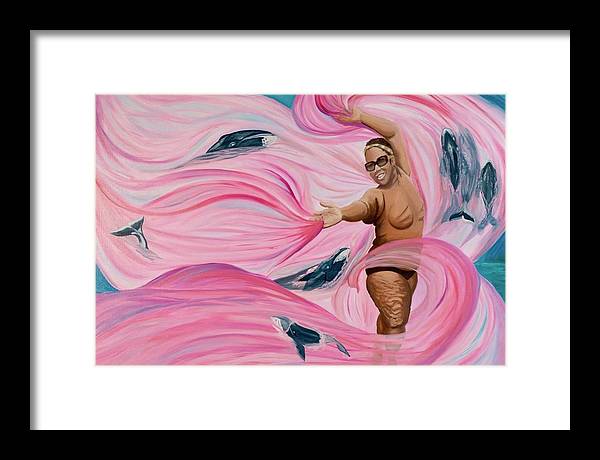Breast Cancer Warrior - Framed Print