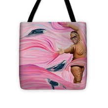 Load image into Gallery viewer, Breast Cancer Warrior - Tote Bag
