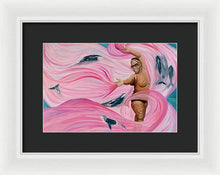 Load image into Gallery viewer, Breast Cancer Warrior - Framed Print
