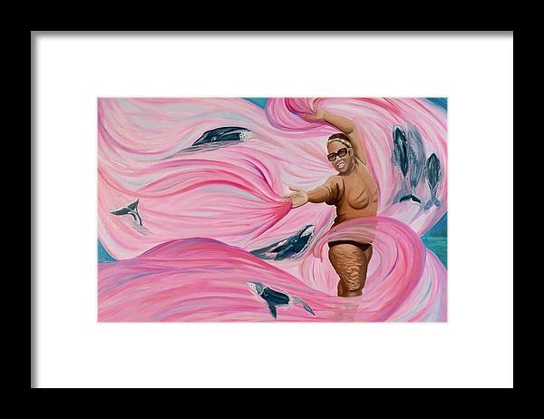 Breast Cancer Warrior - Framed Print