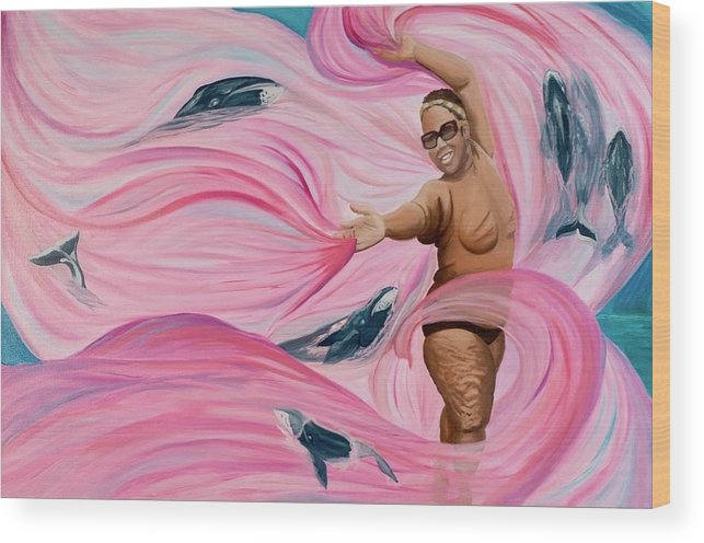 Breast Cancer Warrior - Wood Print