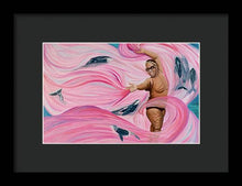 Load image into Gallery viewer, Breast Cancer Warrior - Framed Print
