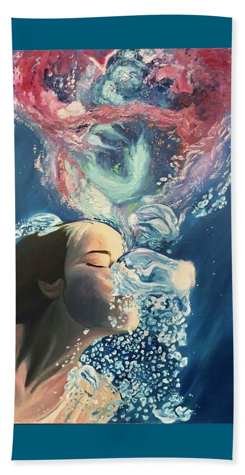 Breath Out  - Beach Towel