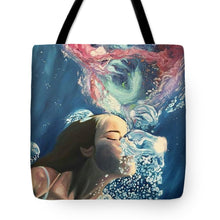 Load image into Gallery viewer, Breath Out  - Tote Bag
