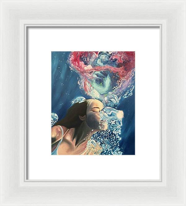 Breath Out  - Framed Print