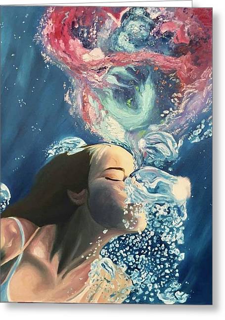 Breath Out  - Greeting Card